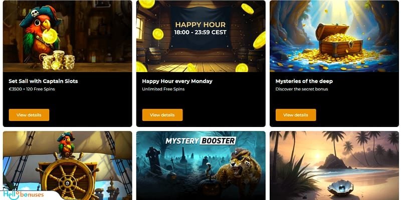 Captain Slots bonus de bienvenue – Comparatif : Captain Slots vs la concurrence