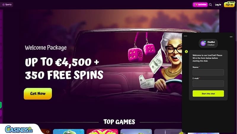 Retrait bloqué : contacter le service client SpinGranny dans le bon ordre