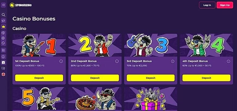 Spinorhino version mobile